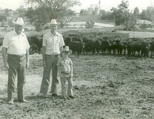 3 Generations of our family on our farm.